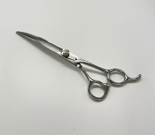 KAZUMI Curved Dog Grooming Scissors 7 inch